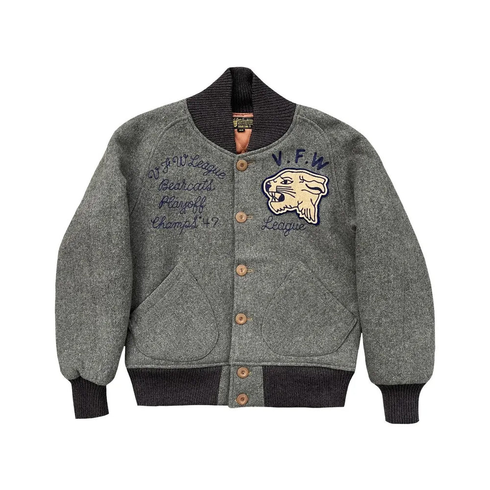 Classic Letterman Premium Varsity Jacket – Wool Body & Leather Sleeves