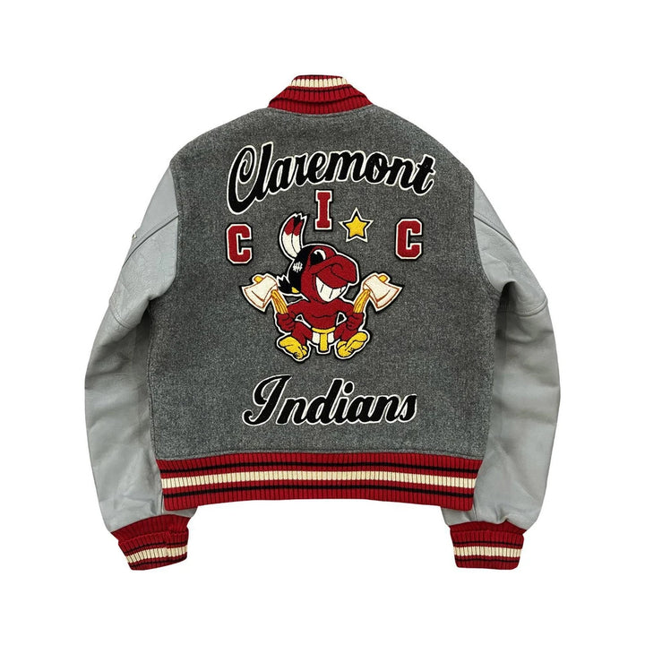 Classic Letterman Premium Varsity Jacket – Wool Body & Leather Sleeves