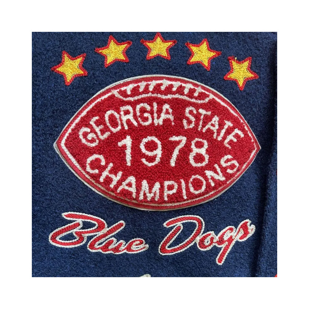 Classic Letterman Premium Varsity Jacket – Wool Body & Leather Sleeves