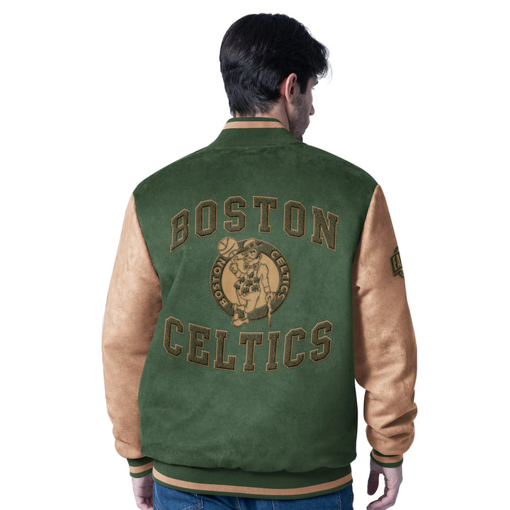 Men's Boston Celtics Full-Zip Varsity Jacket