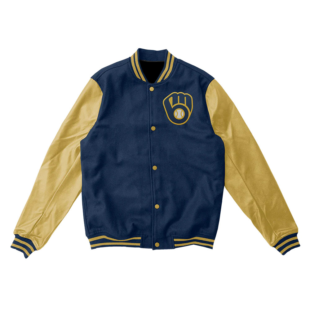 Premium Varsity Jackets For Men and Women with Leather Sleeves