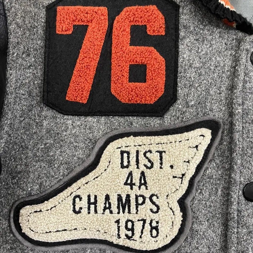 Classic Letterman Premium Varsity Jacket – Wool Body & Leather Sleeves