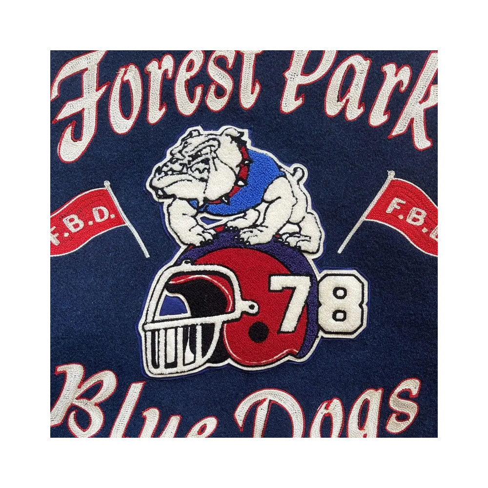 Classic Letterman Premium Varsity Jacket – Wool Body & Leather Sleeves