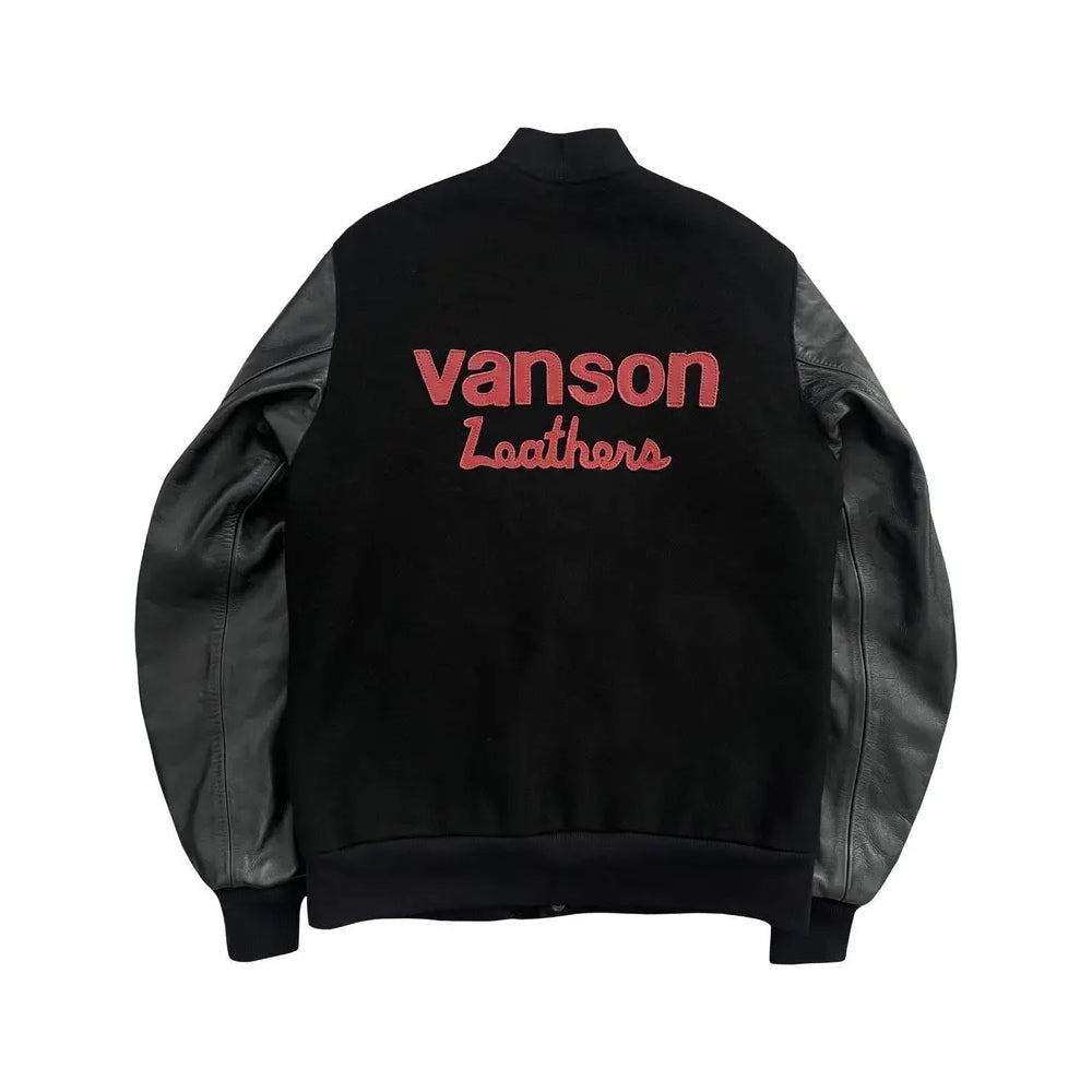 Classic Letterman Premium Varsity Jacket – Wool Body & Leather Sleeves