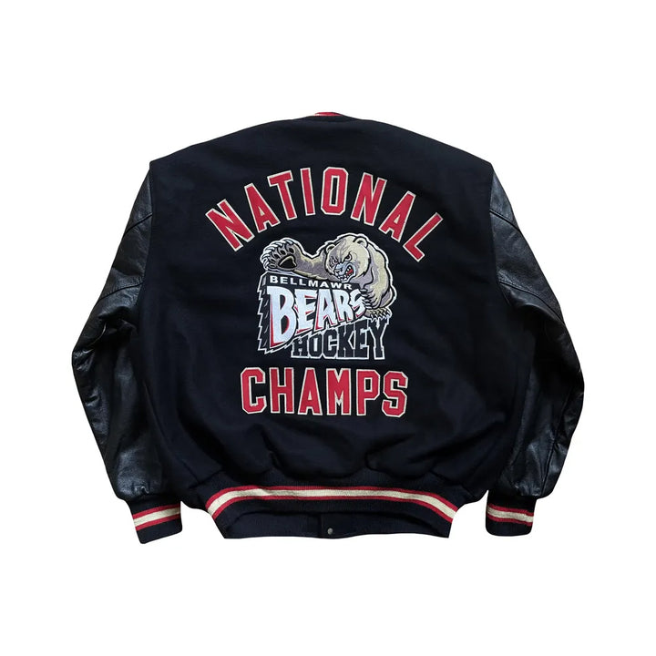 Classic Letterman Premium Varsity Jacket – Wool Body & Leather Sleeves