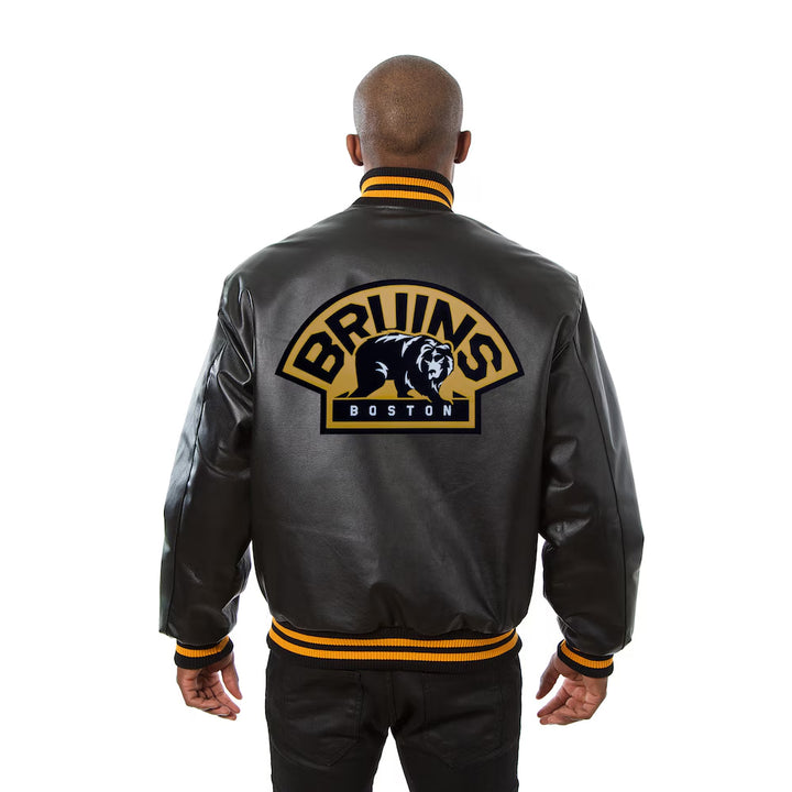 Men's Boston Bruins JH Design Black Jacket