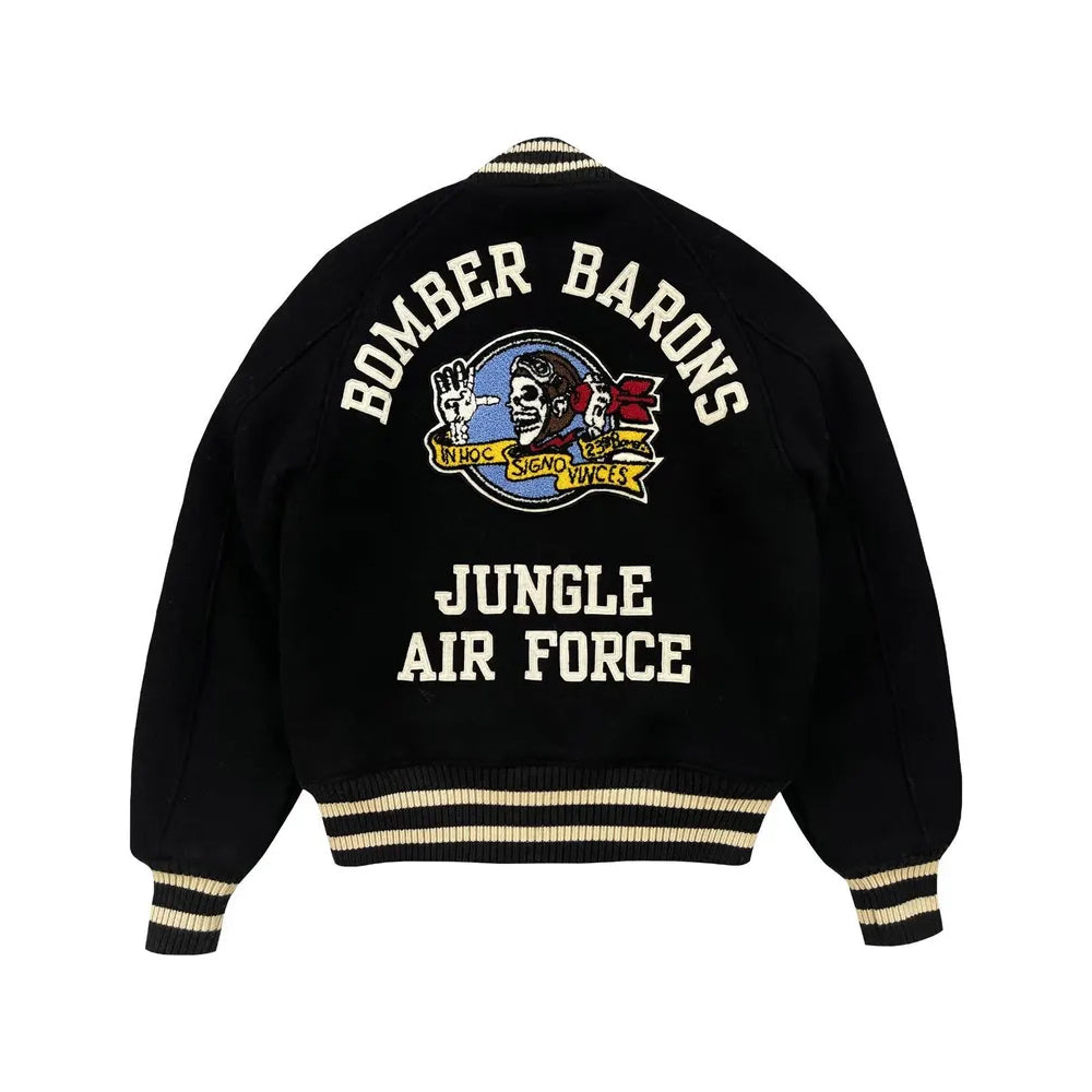 Classic Letterman Premium Varsity Jacket – Wool Body & Leather Sleeves