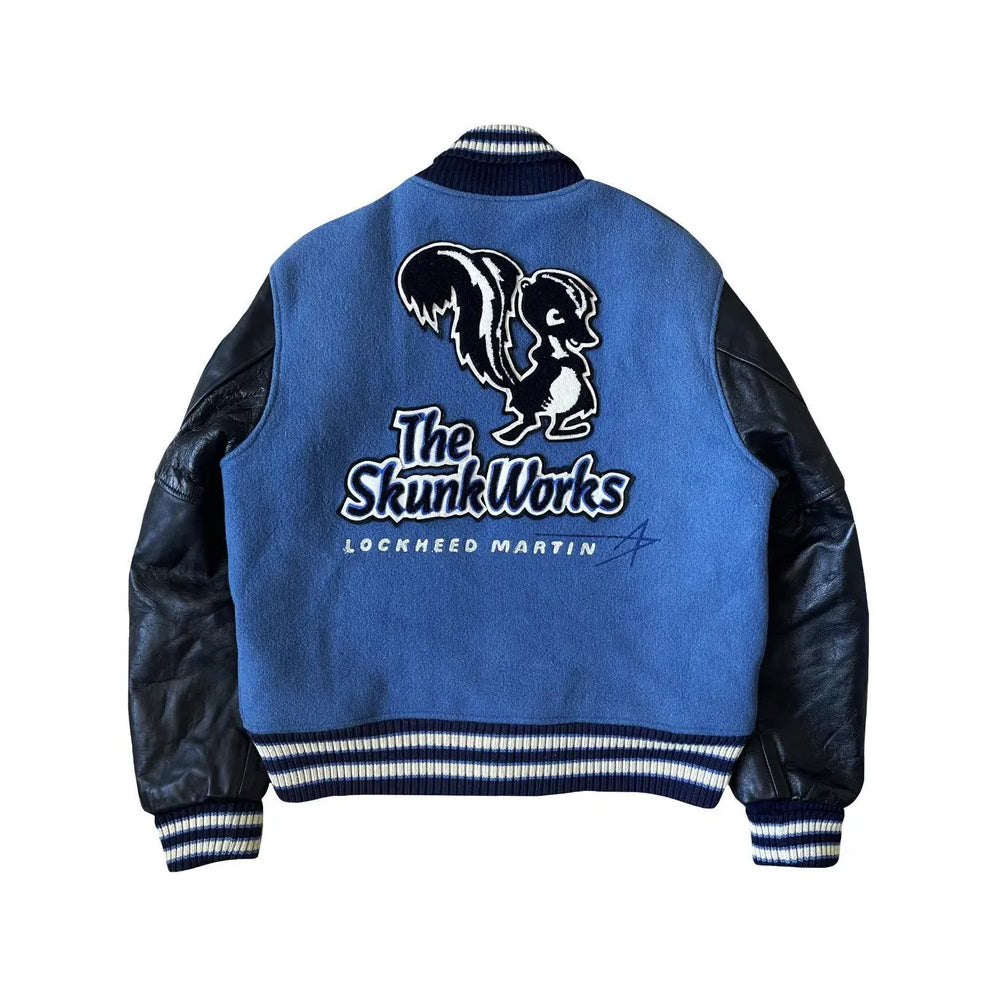 Classic Letterman Premium Varsity Jacket – Wool Body & Leather Sleeves