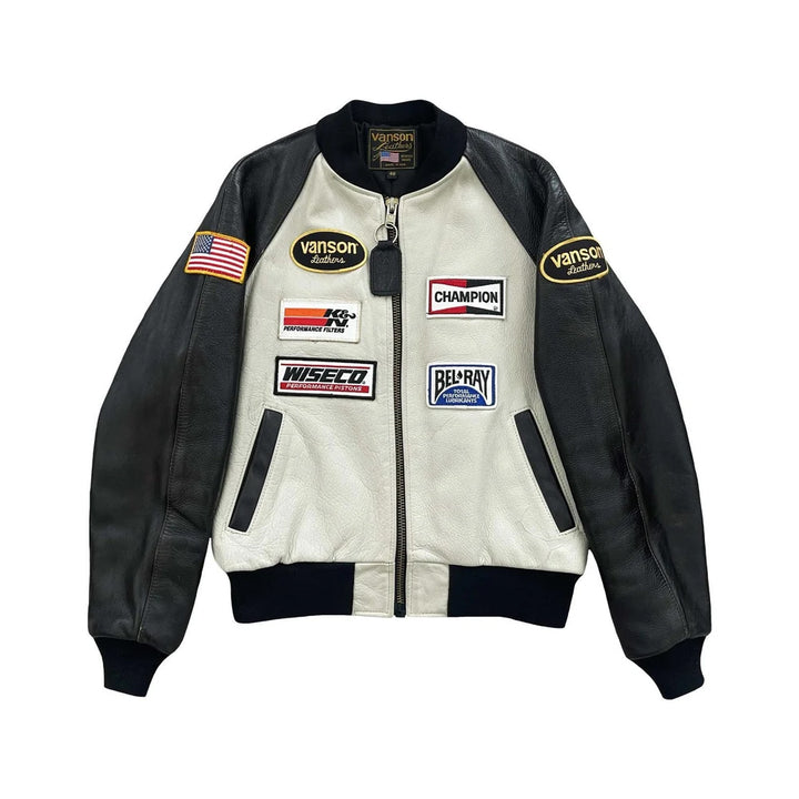 Classic Letterman Premium Varsity Jacket – Wool Body & Leather Sleeves
