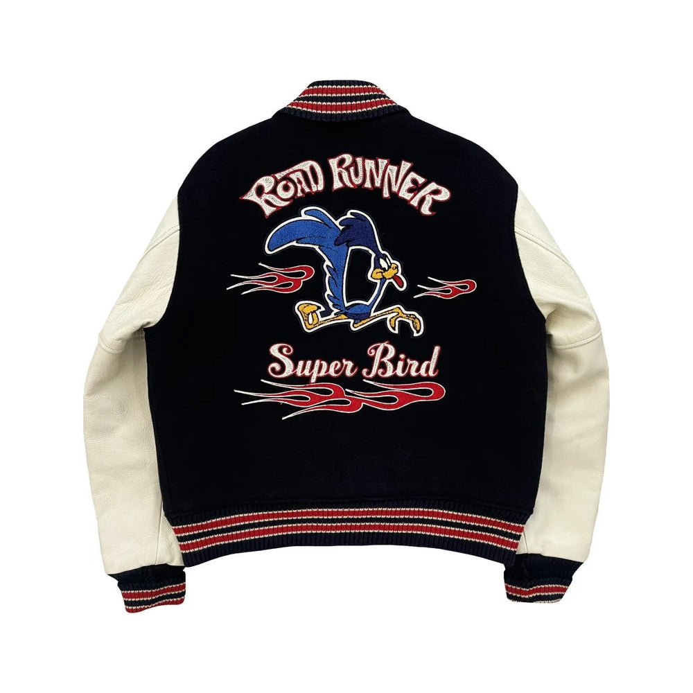 Classic Letterman Premium Varsity Jacket – Wool Body & Leather Sleeves