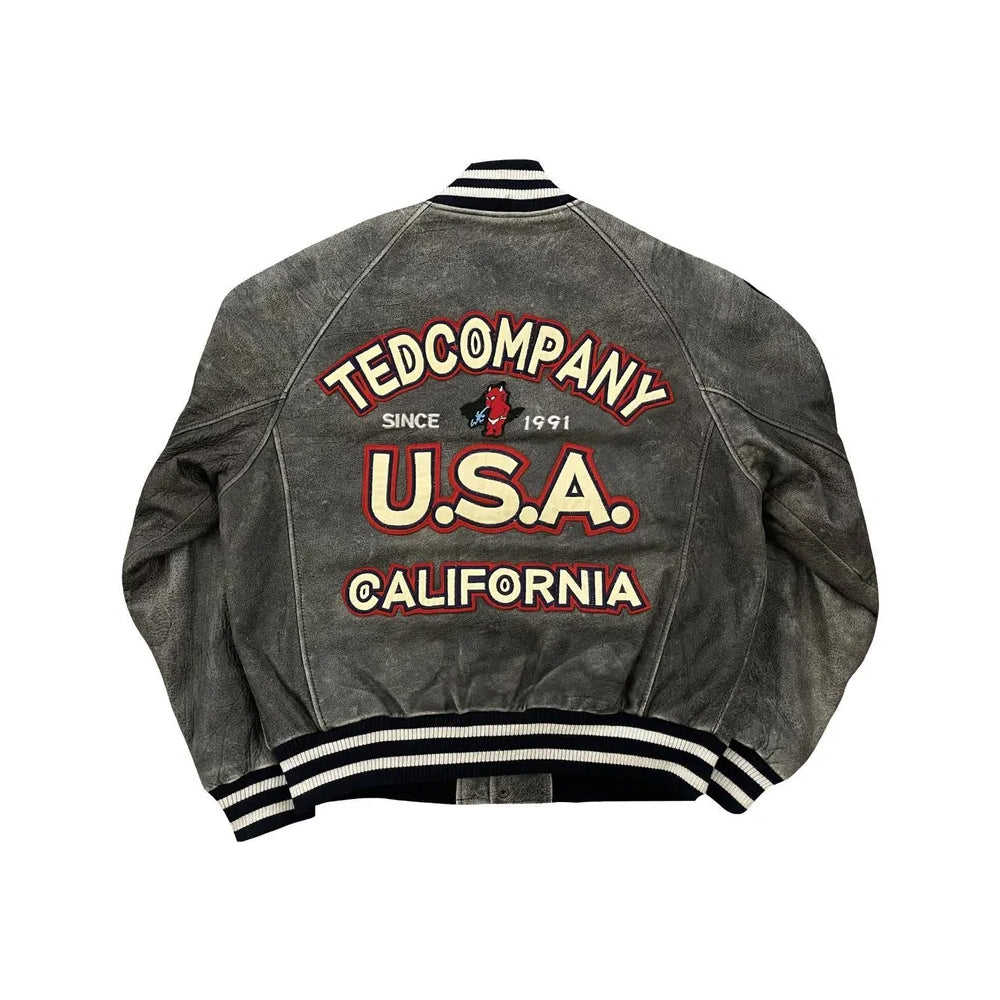 Classic Letterman Premium Varsity Jacket – Wool Body & Leather Sleeves