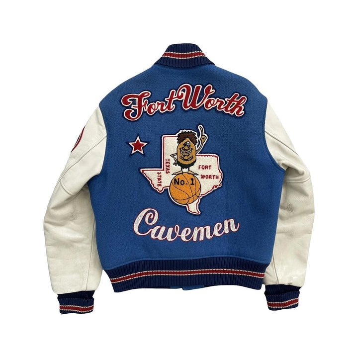 Classic Letterman Premium Varsity Jacket – Wool Body & Leather Sleeves