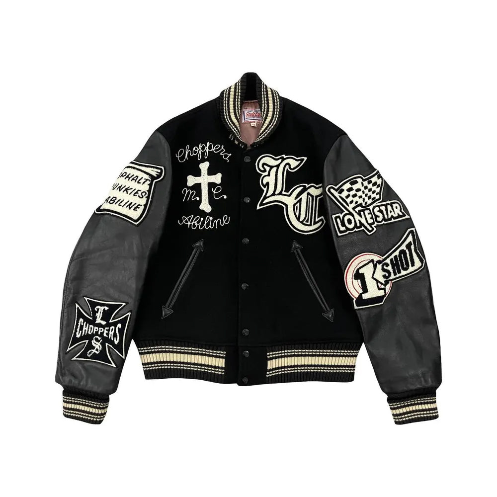 Classic Letterman Premium Varsity Jacket – Wool Body & Leather Sleeves