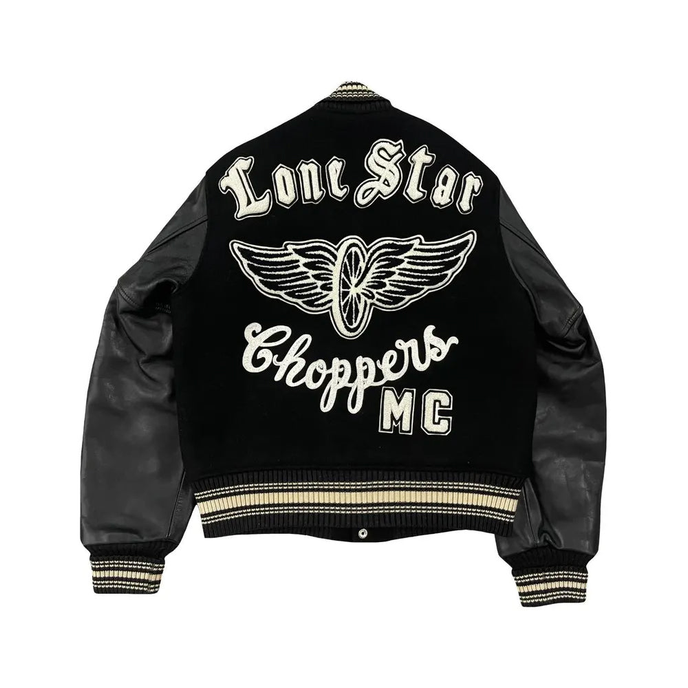 Classic Letterman Premium Varsity Jacket – Wool Body & Leather Sleeves