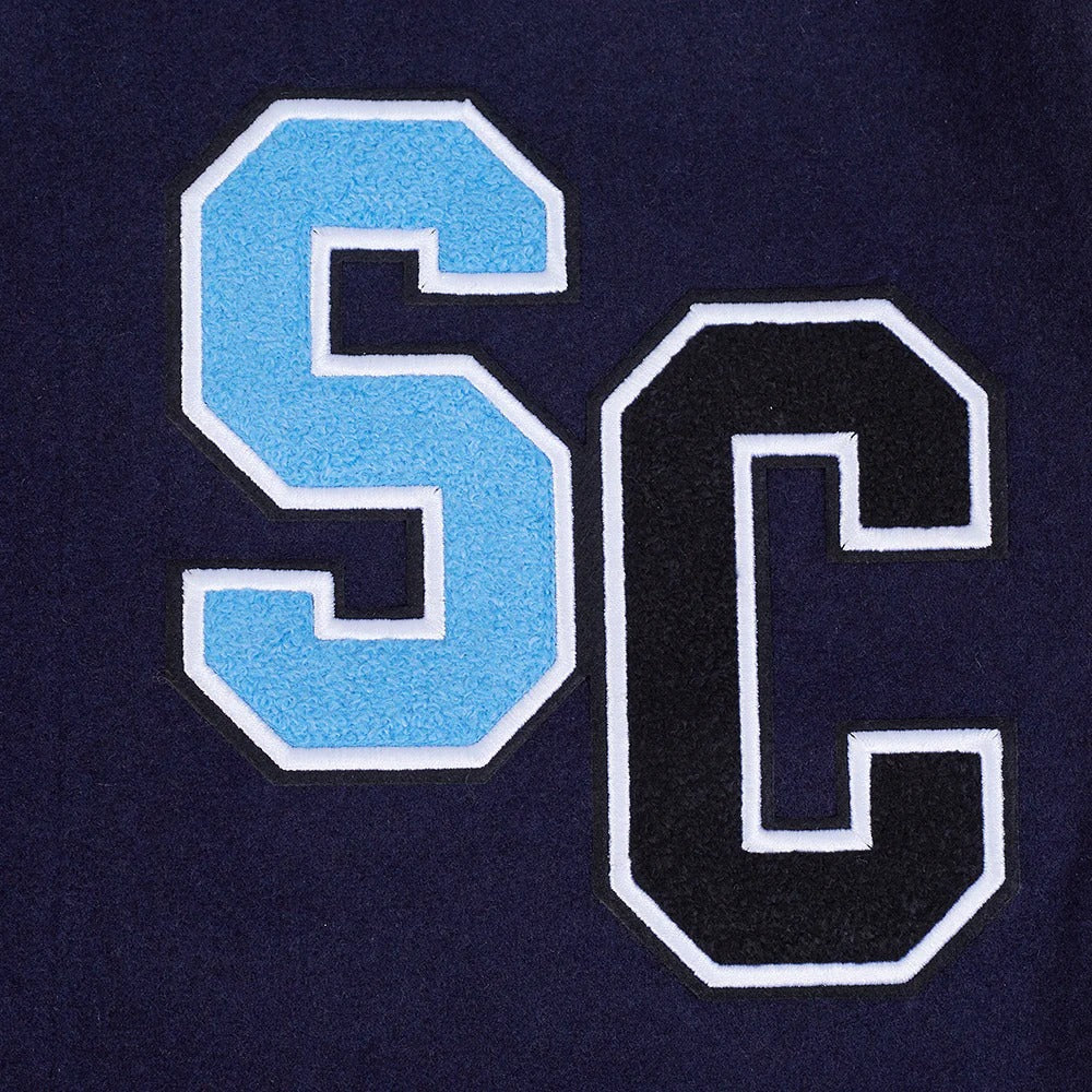SPELMAN COLLEGE CLASSIC RIB VARSITY JACKET