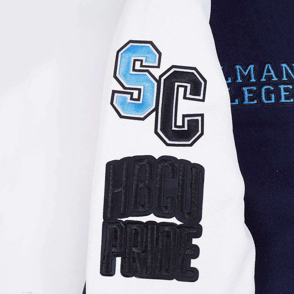 SPELMAN COLLEGE CLASSIC RIB VARSITY JACKET