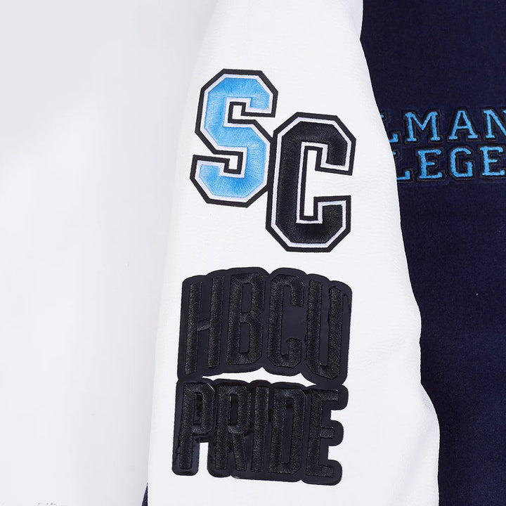 SPELMAN COLLEGE CLASSIC RIB VARSITY JACKET