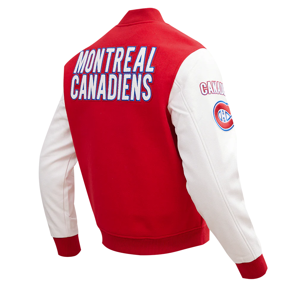 NHL MONTREAL CANADIENS CLASSIC WOOL MEN'S VARSITY JACKET