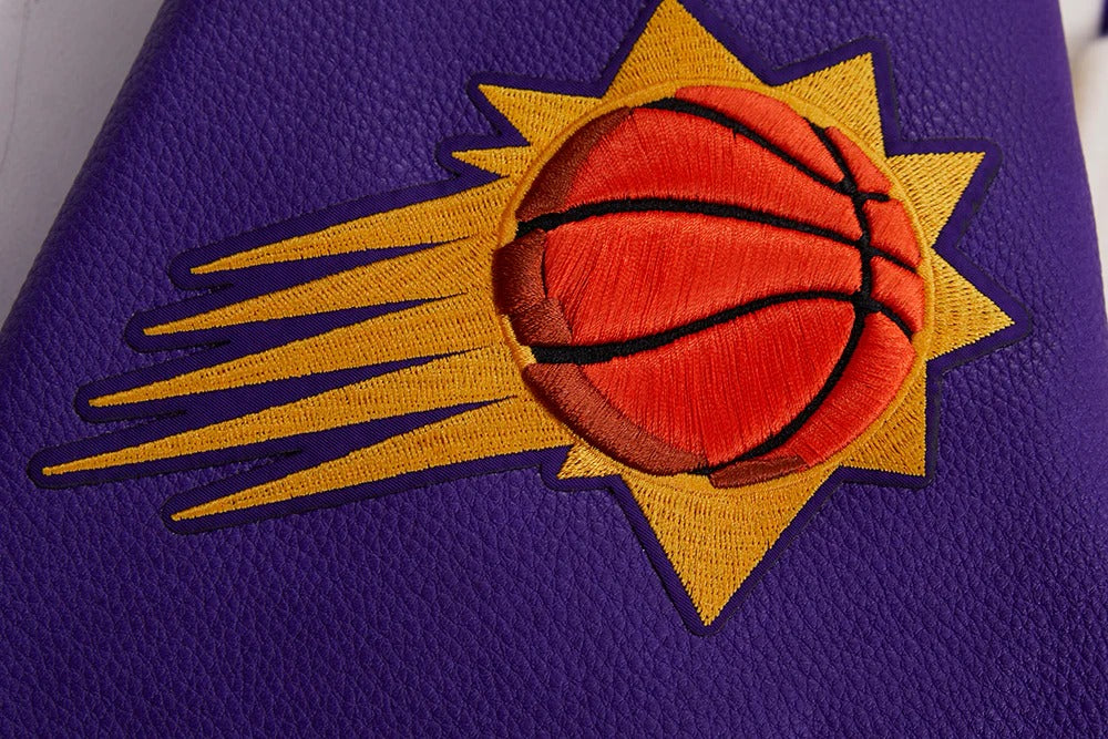 NBA PHOENIX SUNS RETRO CLASSIC MEN'S RIB WOOL VARSITY JACKET
