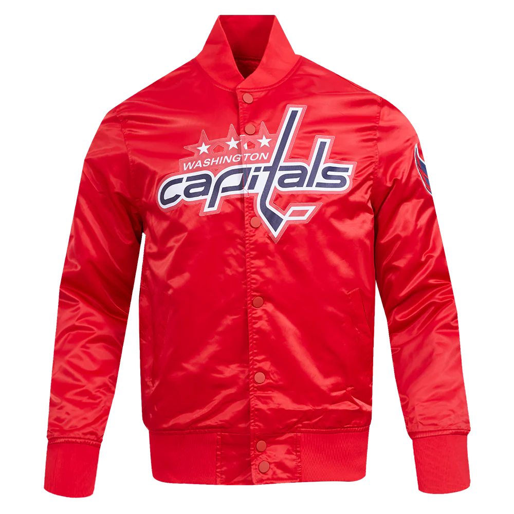NHL WASHINGTON CAPITALS CLASSIC SATIN JACKET