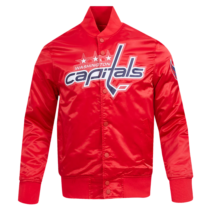 NHL WASHINGTON CAPITALS CLASSIC SATIN JACKET