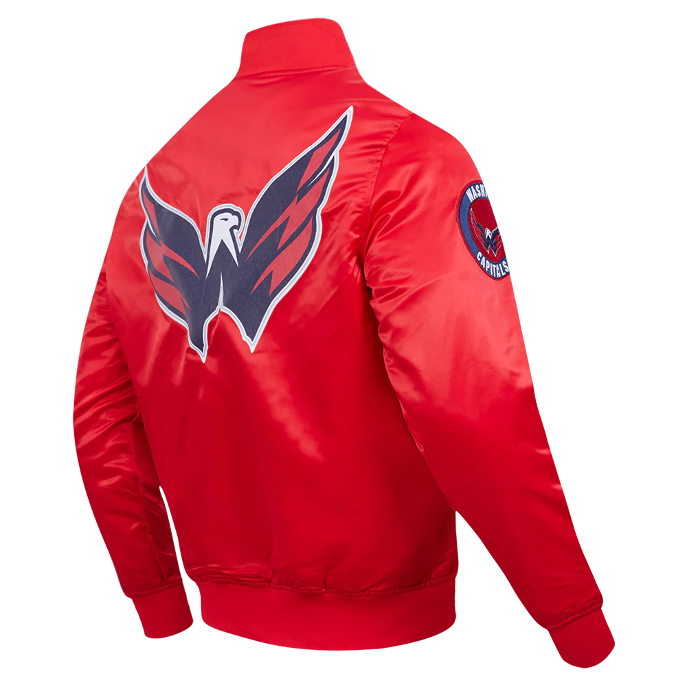 NHL WASHINGTON CAPITALS CLASSIC SATIN JACKET