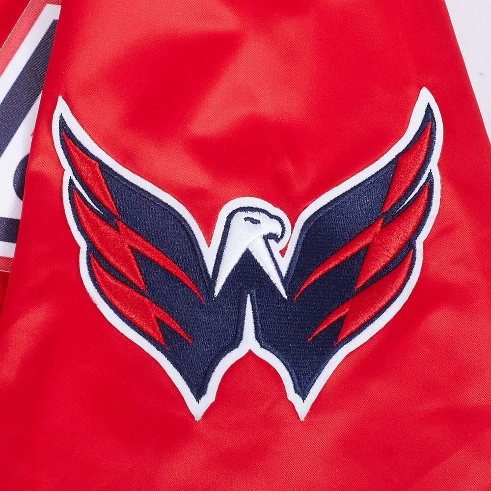 NHL WASHINGTON CAPITALS CLASSIC SATIN JACKET