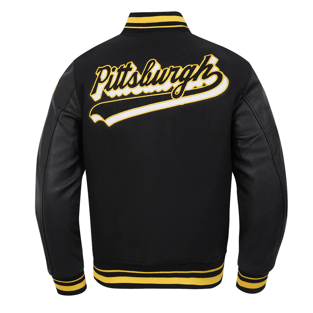 NFL PITTSBURGH STEELERS SCRIPT TAIL MEN'S RIB WOOL VARSITY
