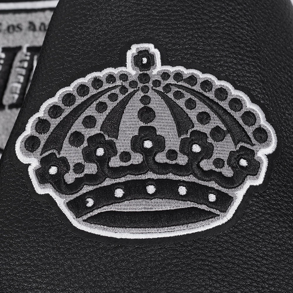 NHL LOS ANGELES KINGS RETRO CLASSIC MEN'S RIB WOOL VARSITY JACKET