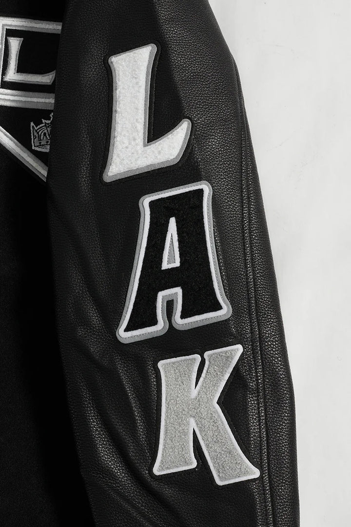 NHL LOS ANGELES KINGS SCRIPT TAIL MEN'S RIB WOOL VARSITY
