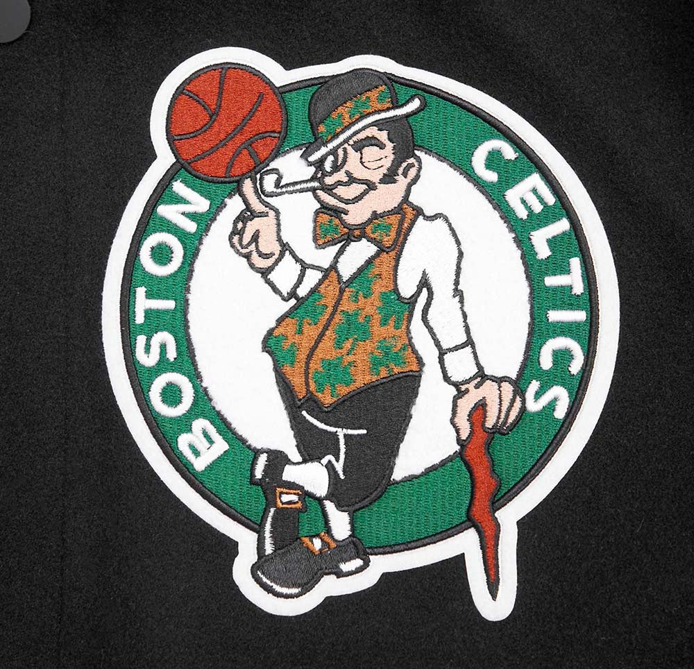 NBA INDIANA PACERS MASHUP MEN'S RIB WOOL VARSITY JACKET