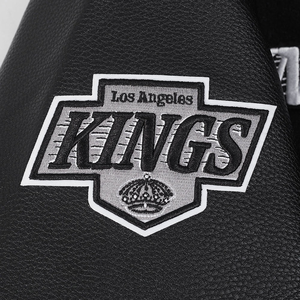 NHL LOS ANGELES KINGS RETRO CLASSIC MEN'S RIB WOOL VARSITY JACKET