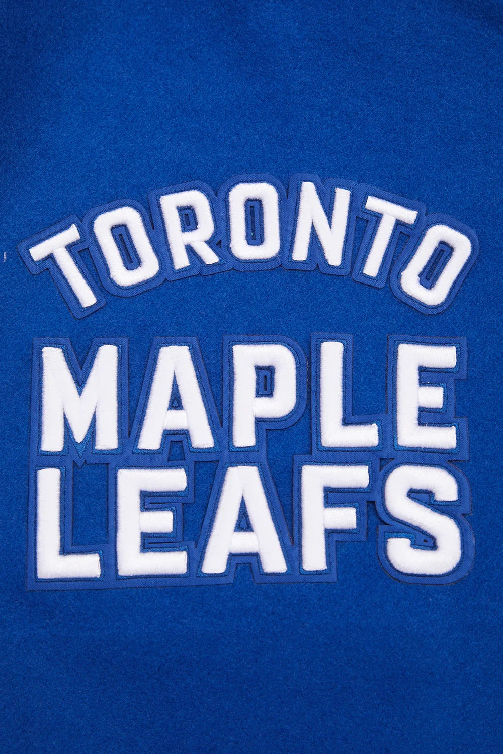 NHL TORONTO MAPLE LEAFS RETRO CLASSIC MEN'S RIB WOOL VARSITY JACKET