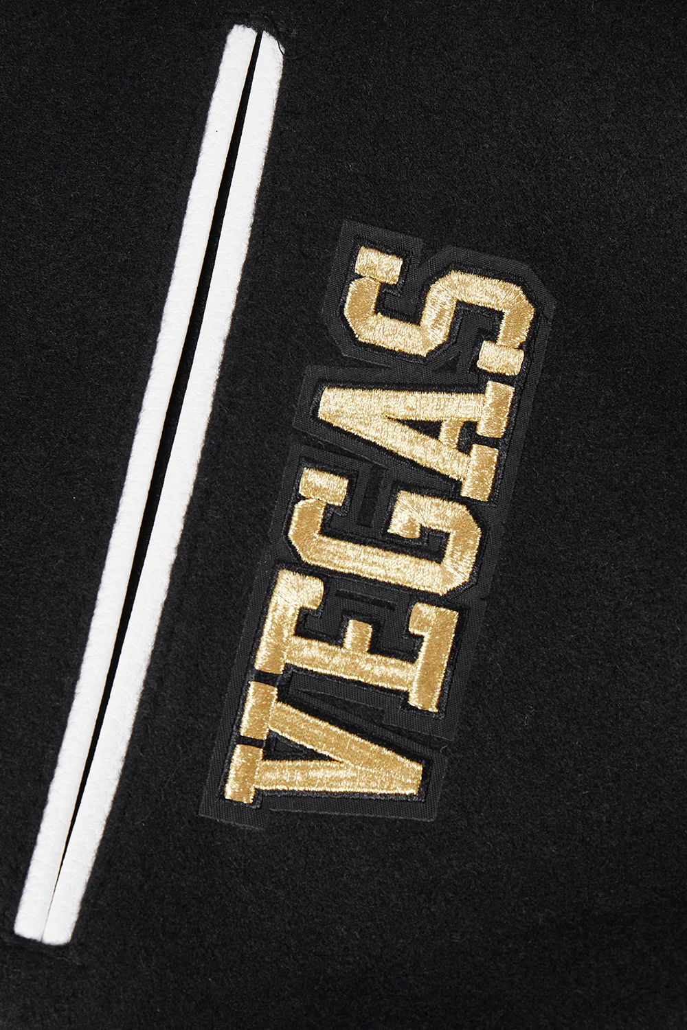 NHL VEGAS GOLDEN KNIGHTS RETRO CLASSIC MEN'S RIB WOOL VARSITY JACKET