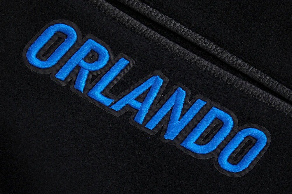 NBA ORLANDO MAGIC MASHUP MEN'S RIB WOOL VARSITY JACKET