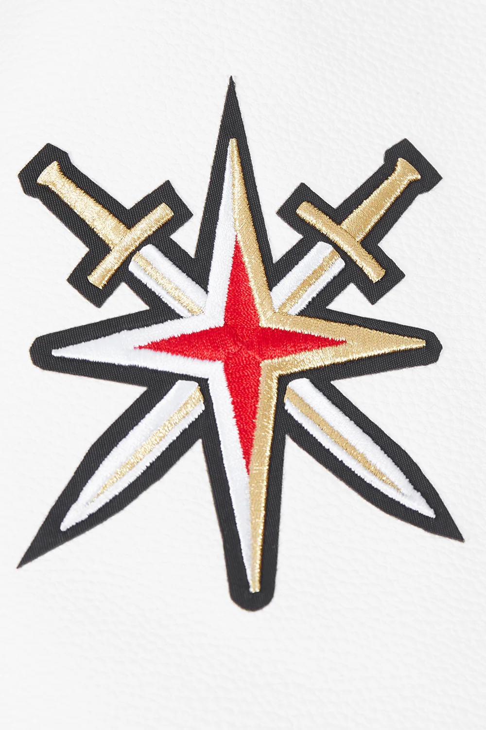 NHL VEGAS GOLDEN KNIGHTS RETRO CLASSIC MEN'S RIB WOOL VARSITY JACKET