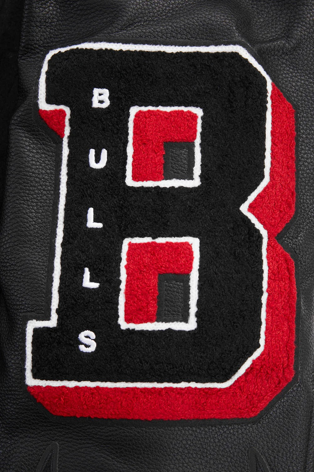 NBA CHICAGO BULLS MASHUP MEN'S RIB WOOL VARSITY JACKET
