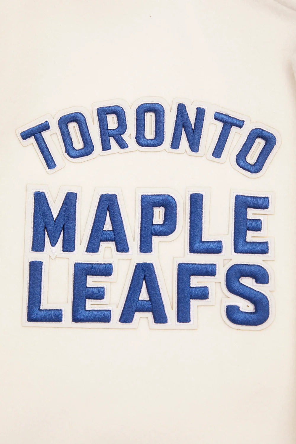 NHL TORONTO MAPLE LEAFS RETRO CLASSIC MEN'S RIB WOOL VARSITY JACKET