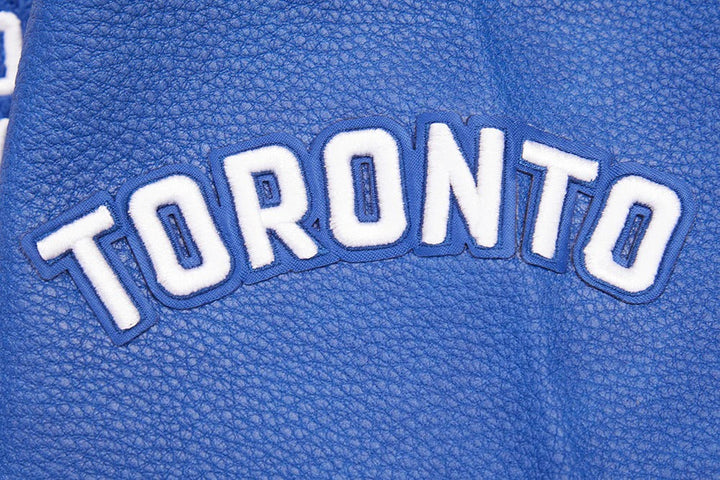 NHL TORONTO MAPLE LEAFS RETRO CLASSIC MEN'S RIB WOOL VARSITY JACKET