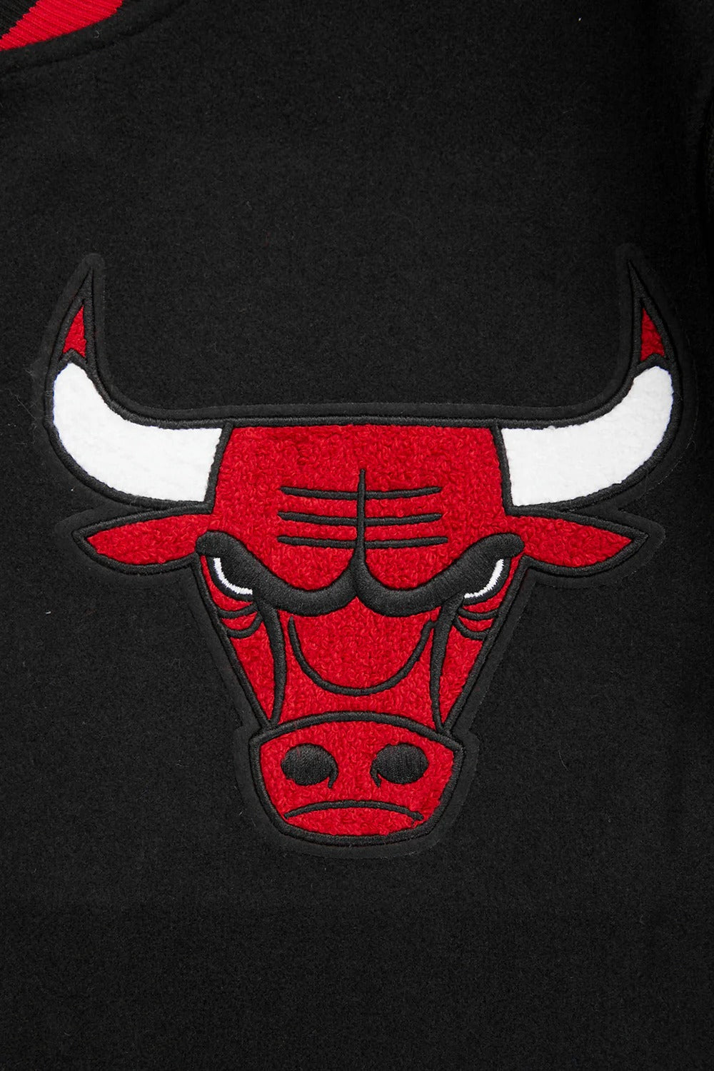 NBA CHICAGO BULLS MASHUP MEN'S RIB WOOL VARSITY JACKET