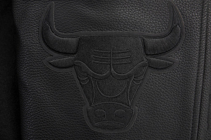 NBA CHICAGO BULLS MASHUP MEN'S RIB WOOL VARSITY JACKET