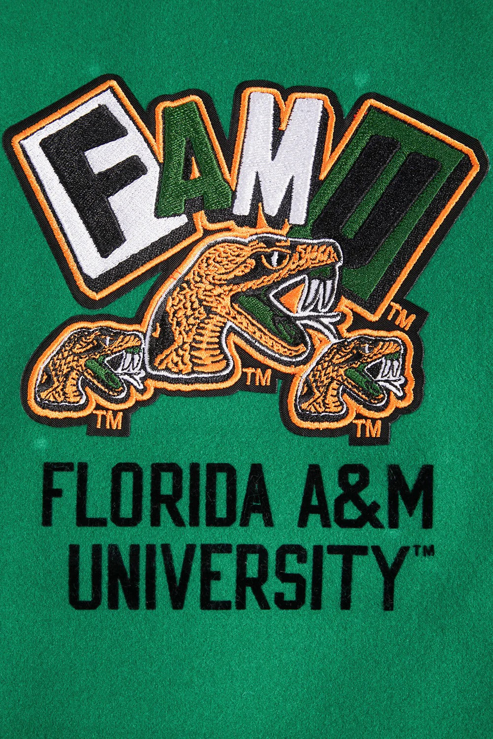 FLORIDA A&M UNIVERSITY HOMECOMING MEN'S WOOL VARSITY JACKET
