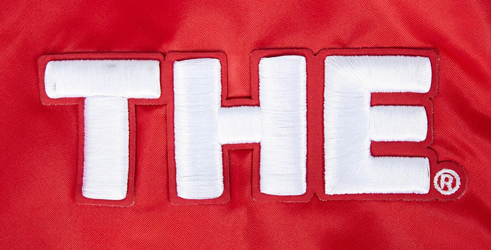 OHIO STATE UNIVERSITY CLASSIC MEN'S RIB SATIN JACKET