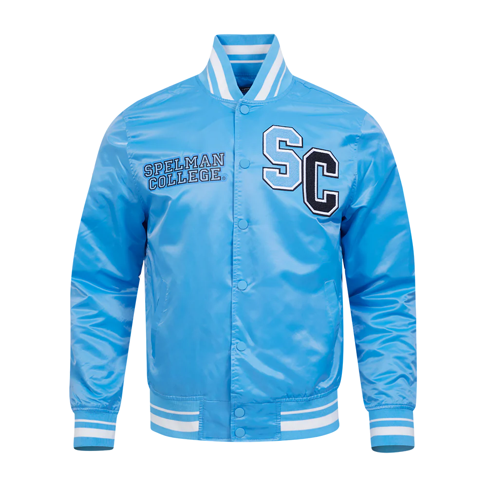SPELMAN COLLEGE CLASSIC RIB SATIN JACKET