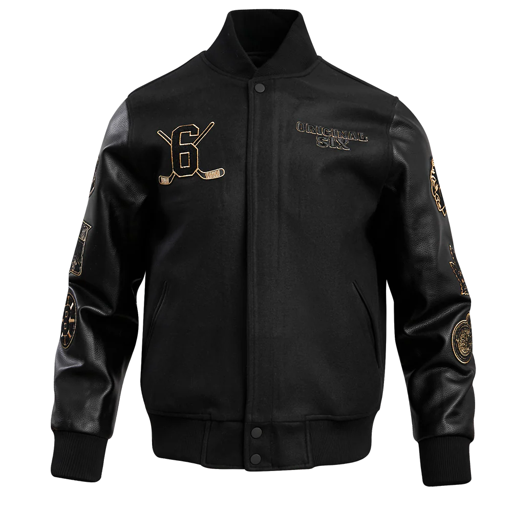 NHL ORIGINAL SIX WOOL VARSITY JACKET