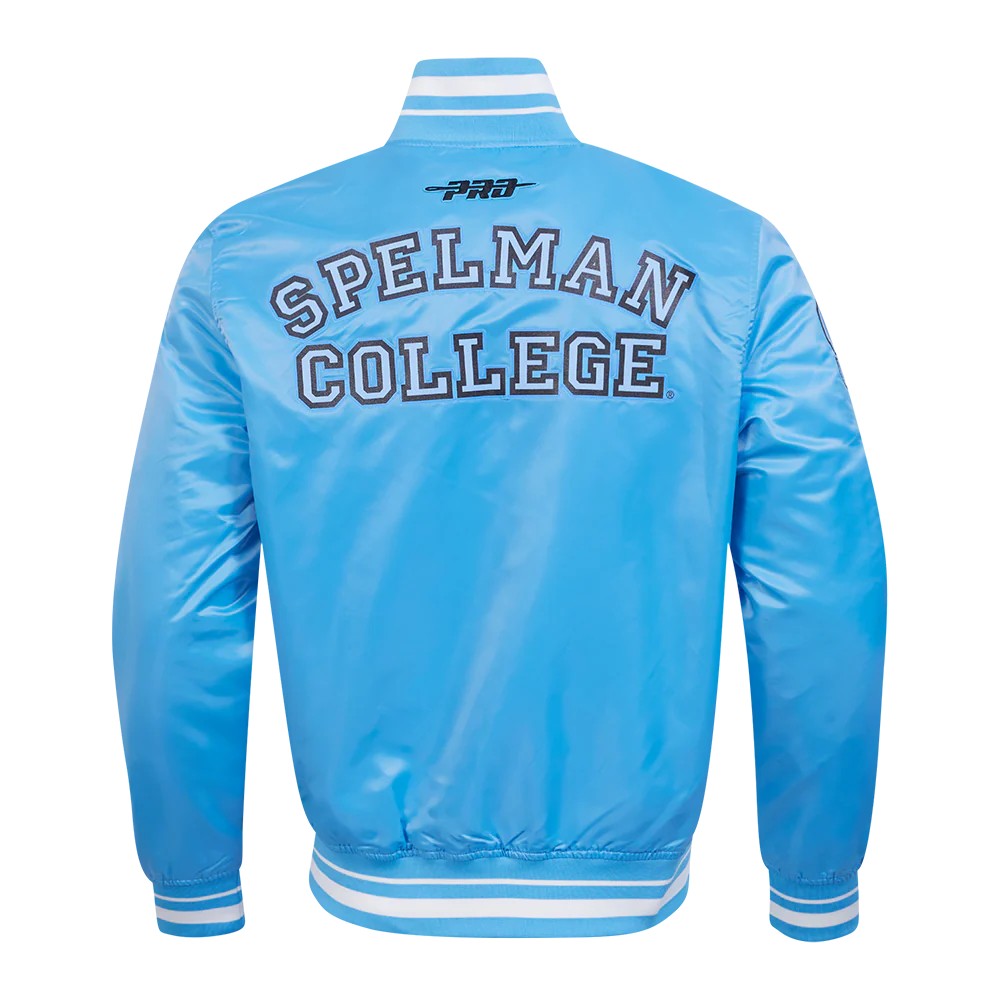SPELMAN COLLEGE CLASSIC RIB SATIN JACKET