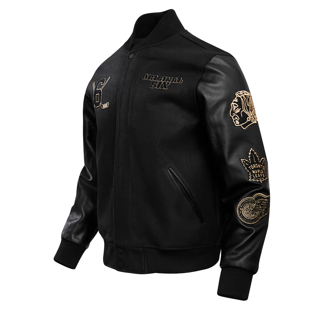 NHL ORIGINAL SIX WOOL VARSITY JACKET
