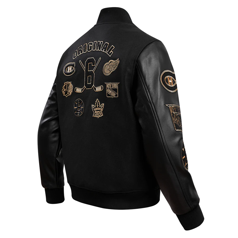 NHL ORIGINAL SIX WOOL VARSITY JACKET
