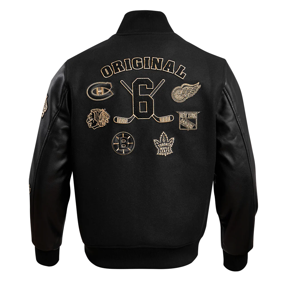 NHL ORIGINAL SIX WOOL VARSITY JACKET