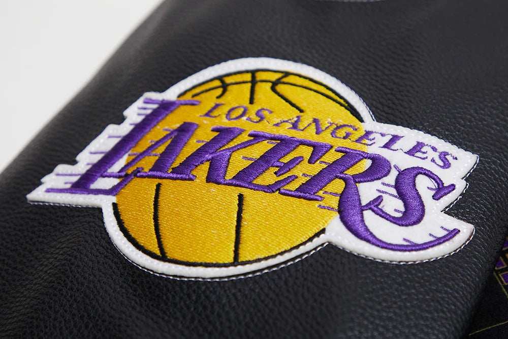 NBA LOS ANGELES LAKERS REMIX MEN'S VARSITY JACKET